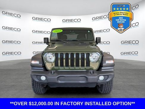 Used 2022 Jeep Wrangler Unlimited Sport AWD/4WD image 2