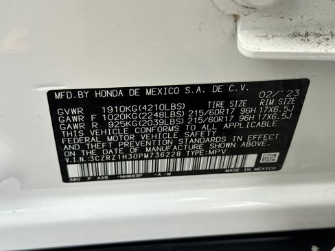 Used 2023 Honda HR-V LX image 30