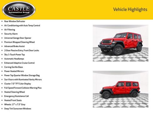 New 2026 Jeep Wrangler Sport S image 6