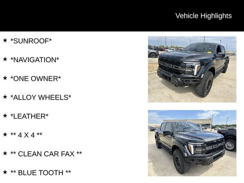 Used 2025 Ford F150 Raptor AWD/4WD image 4