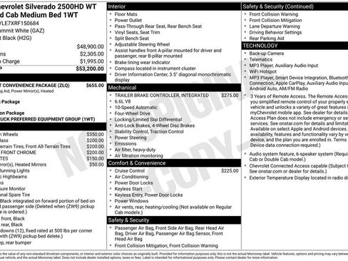 Used 2024 Chevrolet Silverado 2500 W/T w/ WT Fleet Convenience Package AWD/4WD image 38