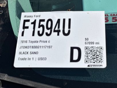 Used 2016 Toyota Prius C Persona Series