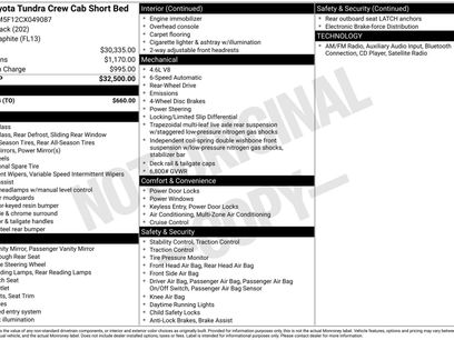 Used 2012 Toyota Tundra 2WD CrewMax w/ Tow Pkg