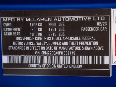 Used 2023 McLaren GT RWD image 18