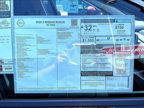 New 2026 Nissan Rogue SV FWD image 12