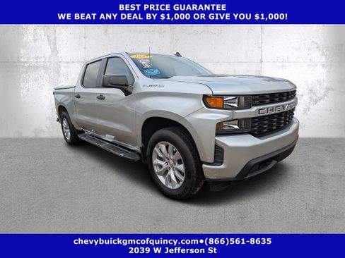 Used 2020 Chevrolet Silverado 1500 Custom w/ Custom Value Package image 1