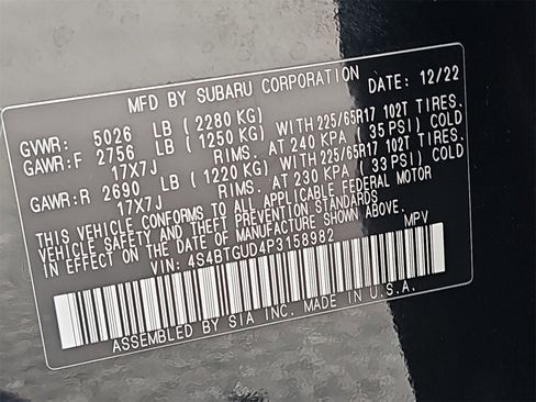 Used 2023 Subaru Outback Wilderness image 39