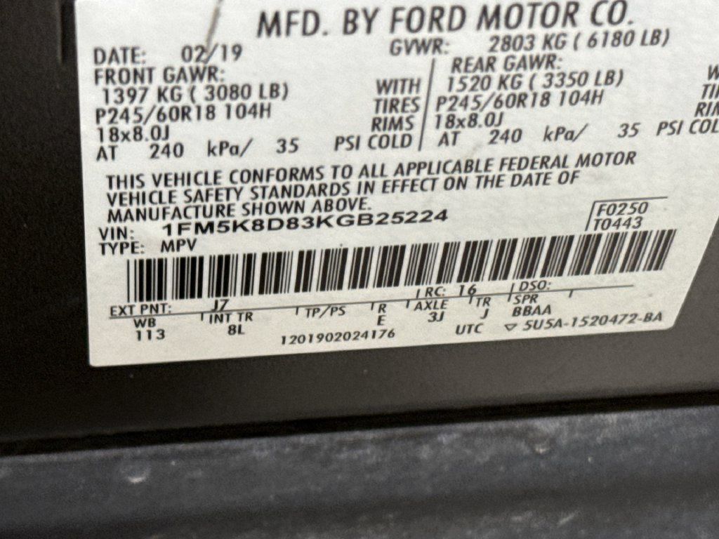 Used 2019 Ford Explorer XLT AWD/4WD image 28