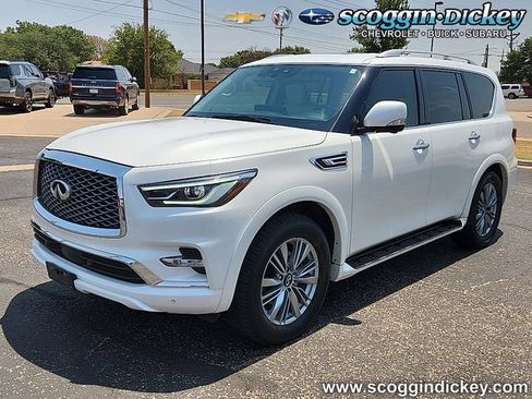 Used 2022 INFINITI QX80 Luxe w/ Cargo Package AWD/4WD image 1