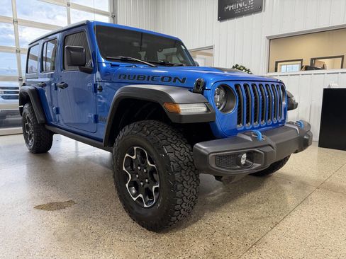 Used 2023 Jeep Wrangler Unlimited Rubicon 4xe w/ Cold Weather Group image 9
