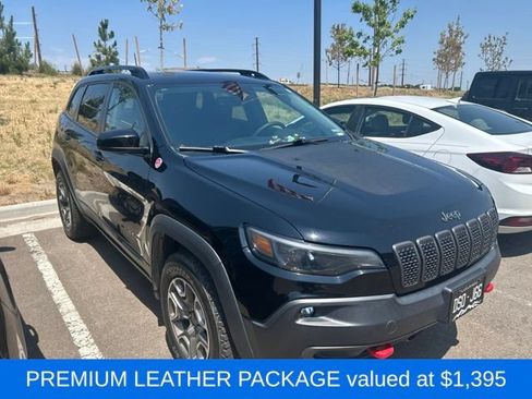 Used 2022 Jeep Cherokee Trailhawk w/ Premium Leather Package AWD/4WD image 3