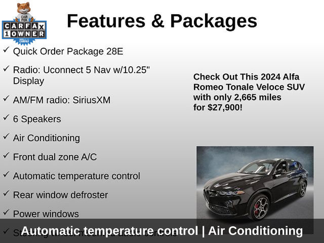 Used 2024 Alfa Romeo Tonale Ti AWD/4WD image 5