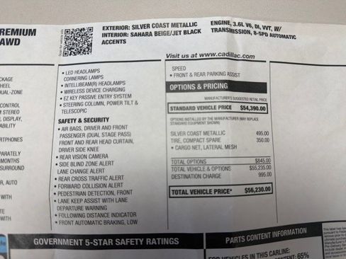 Used 2017 Cadillac XT5 Premium Luxury AWD/4WD image 4