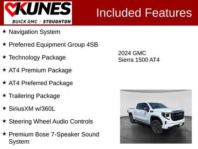 Used 2024 GMC Sierra 1500 AT4 w/ Technology Package