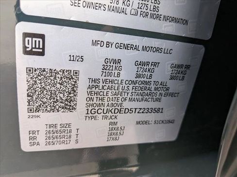 New 2026 Chevrolet Silverado 1500 LT w/ Z71 Off-Road Package image 17