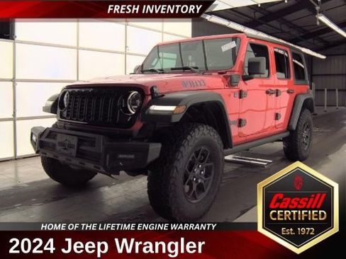 Used 2024 Jeep Wrangler Unlimited AWD/4WD image 1