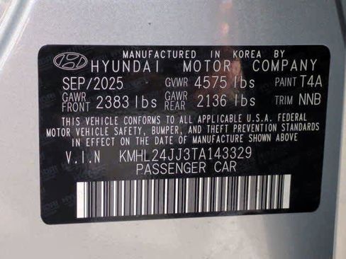 New 2026 Hyundai Sonata Blue image 34