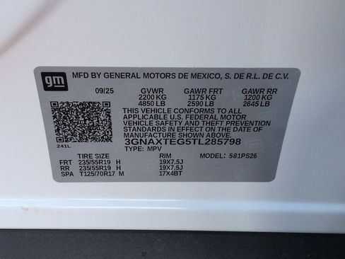 Used 2026 Chevrolet Equinox RS w/ Convenience Package III image 12