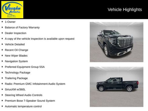 Used 2024 GMC Sierra 1500 Denali w/ Technology Package image 2