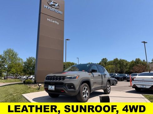 Used 2022 Jeep Compass Trailhawk w/ Trailhawk Elite Group AWD/4WD image 1