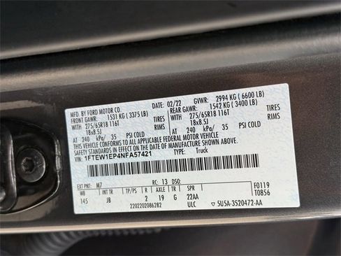 Used 2022 Ford F150 XL w/ STX Appearance Package image 35