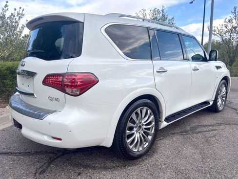 Used 2015 INFINITI QX80 Luxe w/ 22" Wheel Package AWD/4WD image 4