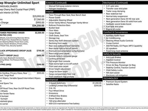 Used 2013 Jeep Wrangler Unlimited Sport AWD/4WD image 5