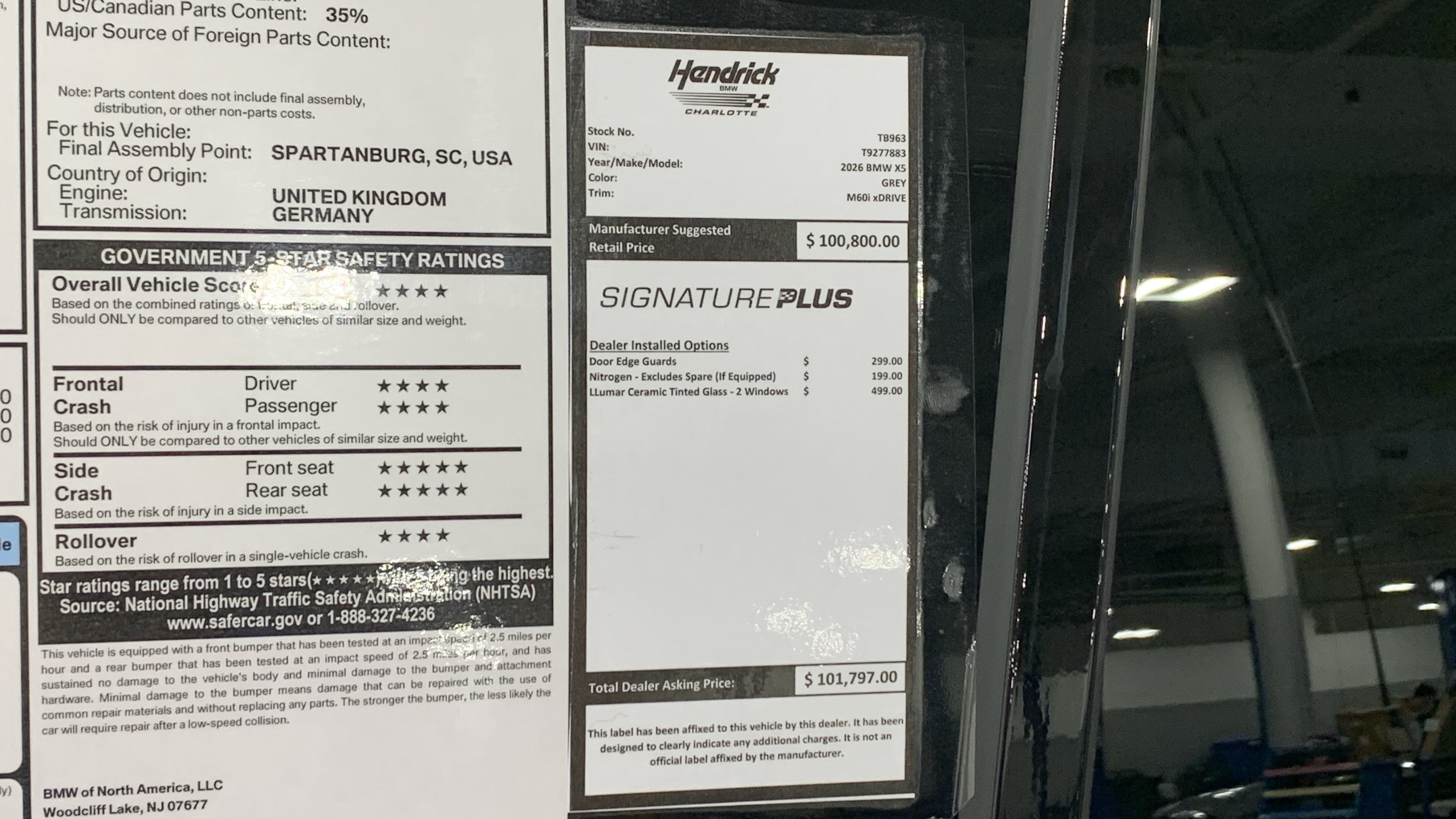 Used 2026 BMW X5 M60i w/ Climate Comfort Package AWD/4WD image 32