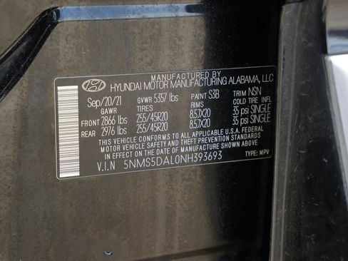 Used 2022 Hyundai Santa Fe Calligraphy AWD/4WD image 26