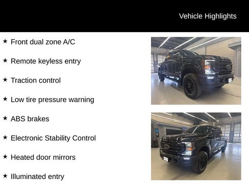 Used 2022 Ford F250 Lariat w/ Black Appearance Package AWD/4WD image 12