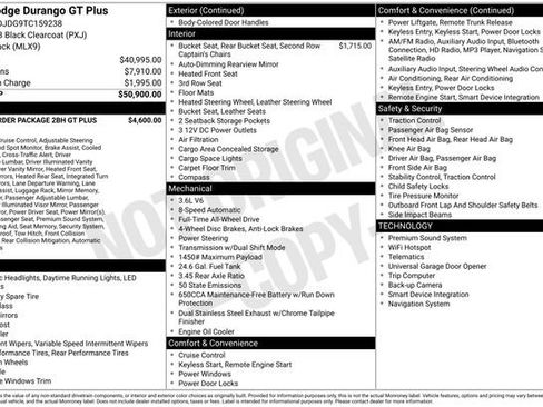 New 2026 Dodge Durango GT image 31