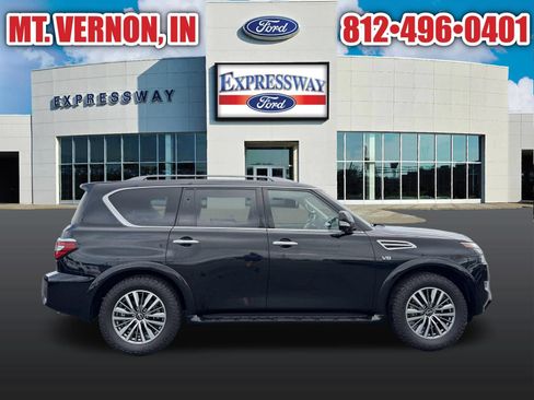 Used 2021 Nissan Armada SL w/ Captain's Chairs Package AWD/4WD image 5