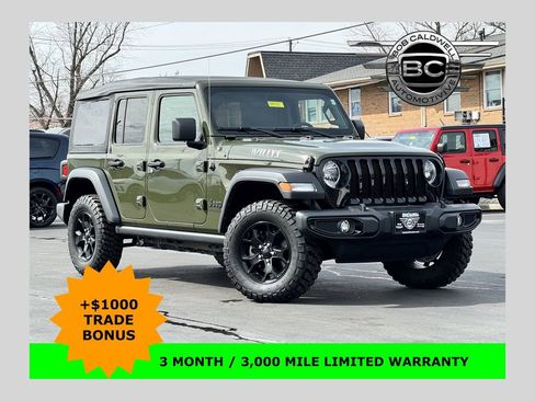 Used 2022 Jeep Wrangler Unlimited Sport AWD/4WD image 1