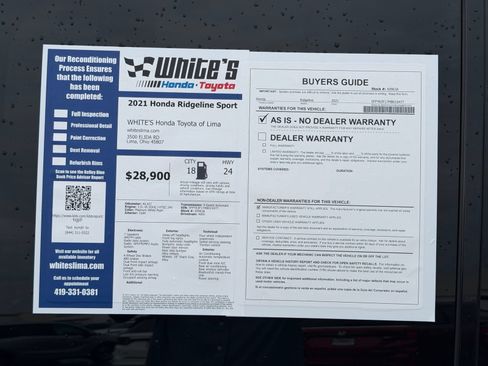 Used 2021 Honda Ridgeline Sport image 32