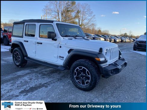 Certified 2021 Jeep Wrangler Unlimited Sport image 1