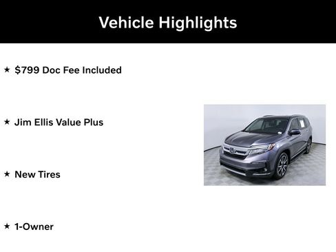 Used 2021 Honda Pilot Touring image 2