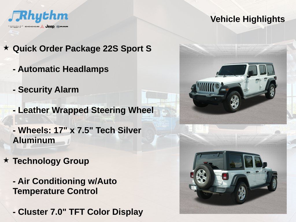 Used 2021 Jeep Wrangler Unlimited Sport AWD/4WD image 11