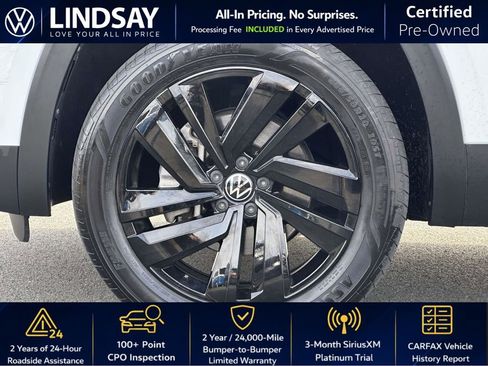 Certified 2023 Volkswagen Atlas Cross Sport SE w/ Black Wheel Package image 9