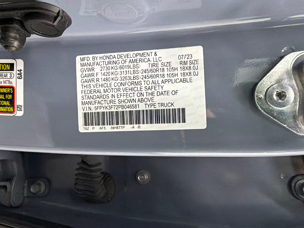 Used 2023 Honda Ridgeline RTL-E image 34