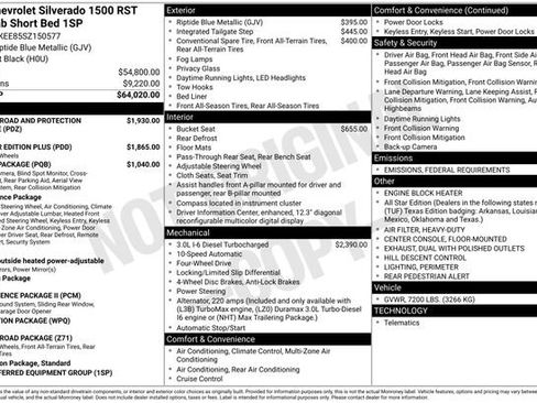 Certified 2025 Chevrolet Silverado 1500 RST image 52