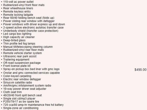 Used 2018 GMC Sierra 1500 SLE w/ SLE Value Package image 7