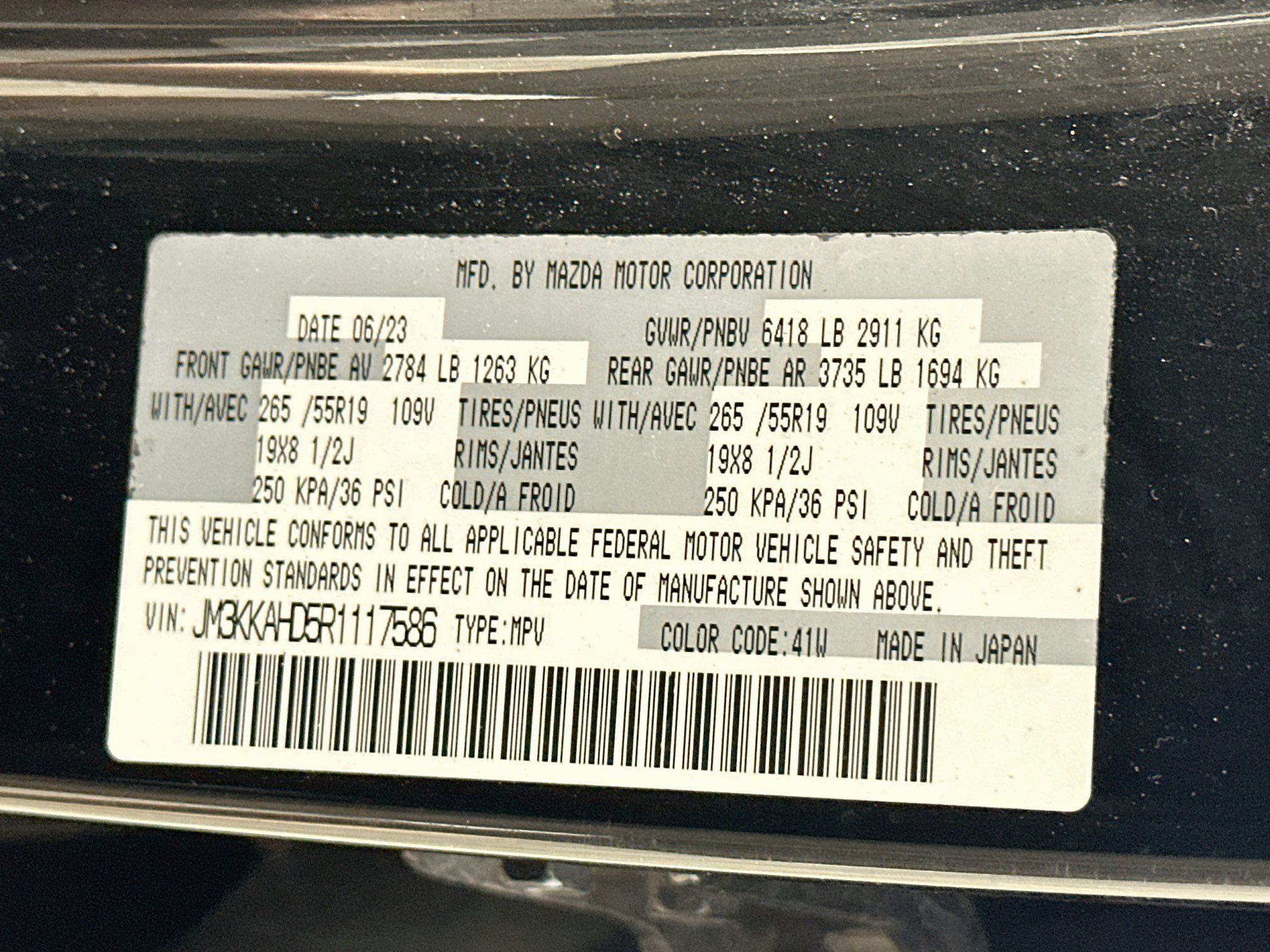 Used 2024 MAZDA CX-90 3.3 Turbo w/ Select Package AWD/4WD image 12