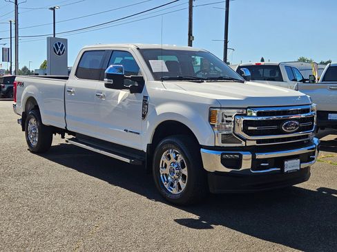 Used 2021 Ford F350 Lariat w/ Lariat Ultimate Package AWD/4WD image 7