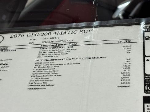 New 2026 Mercedes-Benz GLC 300 4MATIC image 19