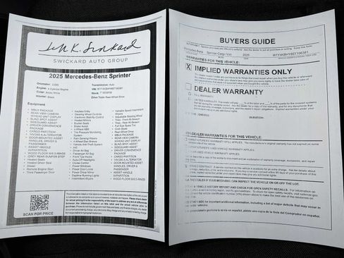 Used 2025 Mercedes-Benz Sprinter 2500 image 31