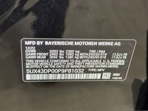 Certified 2023 BMW X3 sDrive30i w/ Convenience Package image 38