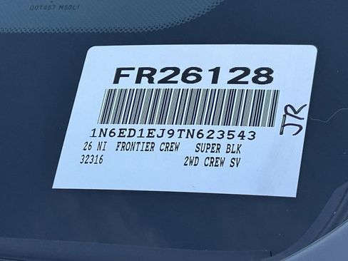 New 2026 Nissan Frontier SV w/ SV Convenience Package image 21