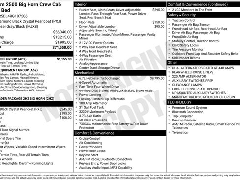 Used 2024 RAM 2500 Big Horn w/ Snow Chief Group image 3