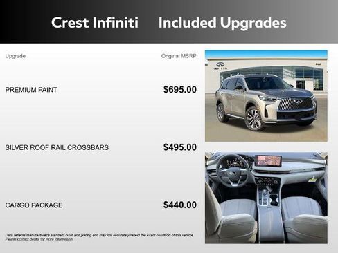 Certified 2026 INFINITI QX60 Luxe w/ Cargo Package image 5