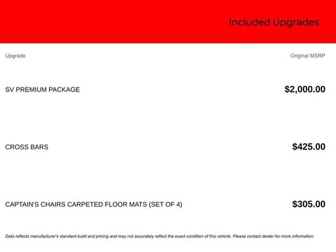 New 2025 Nissan Pathfinder SV w/ SV Premium Package image 3